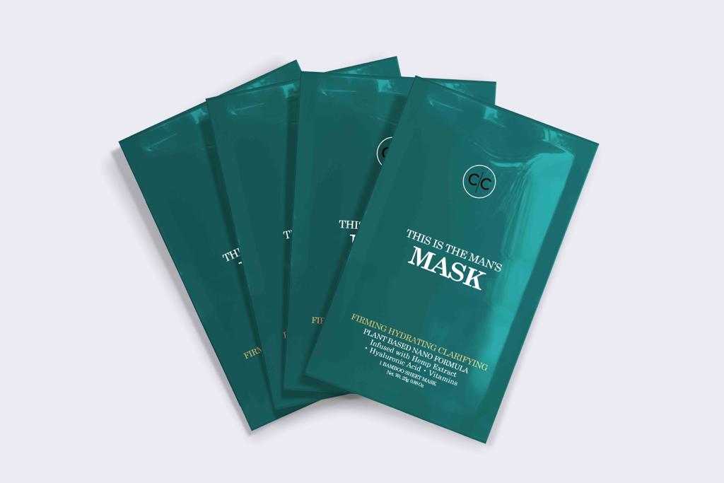 THIS IS THE MAN’S PLANT BASED BAMBOO SHEET MASK SET OF 7